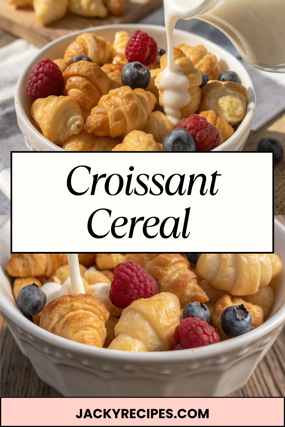 Croissant Cereal – Buttery Mini Bites Toasted to Crispy, Golden Breakfast Bliss