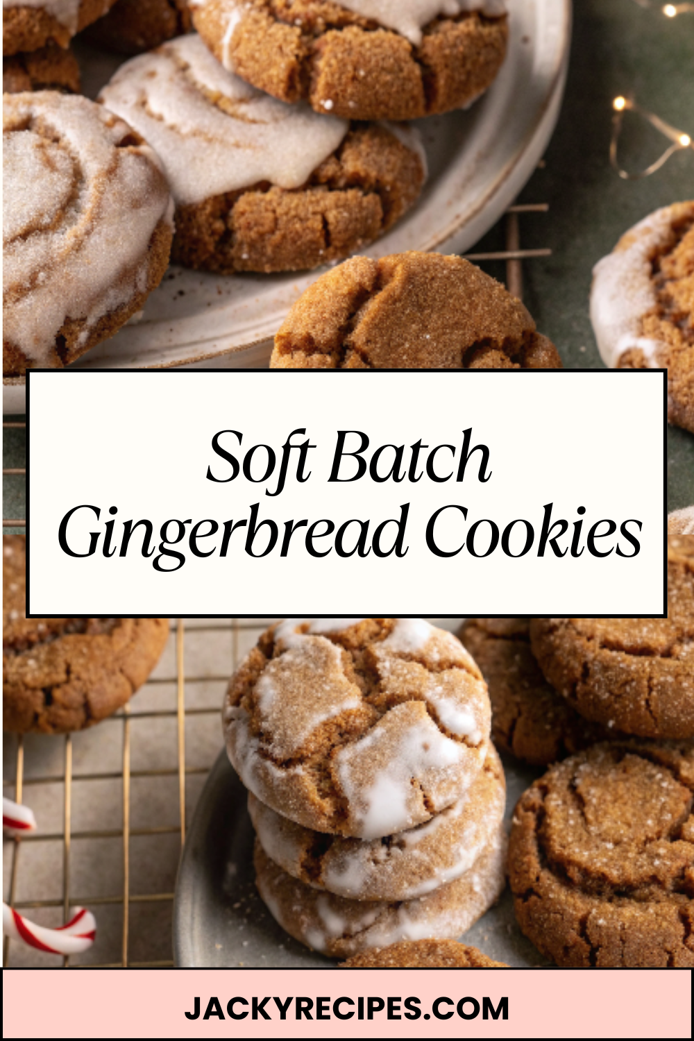 Soft Batch Gingerbread Cookies – Chewy, Spiced & Perfectly Soft for the Holidays