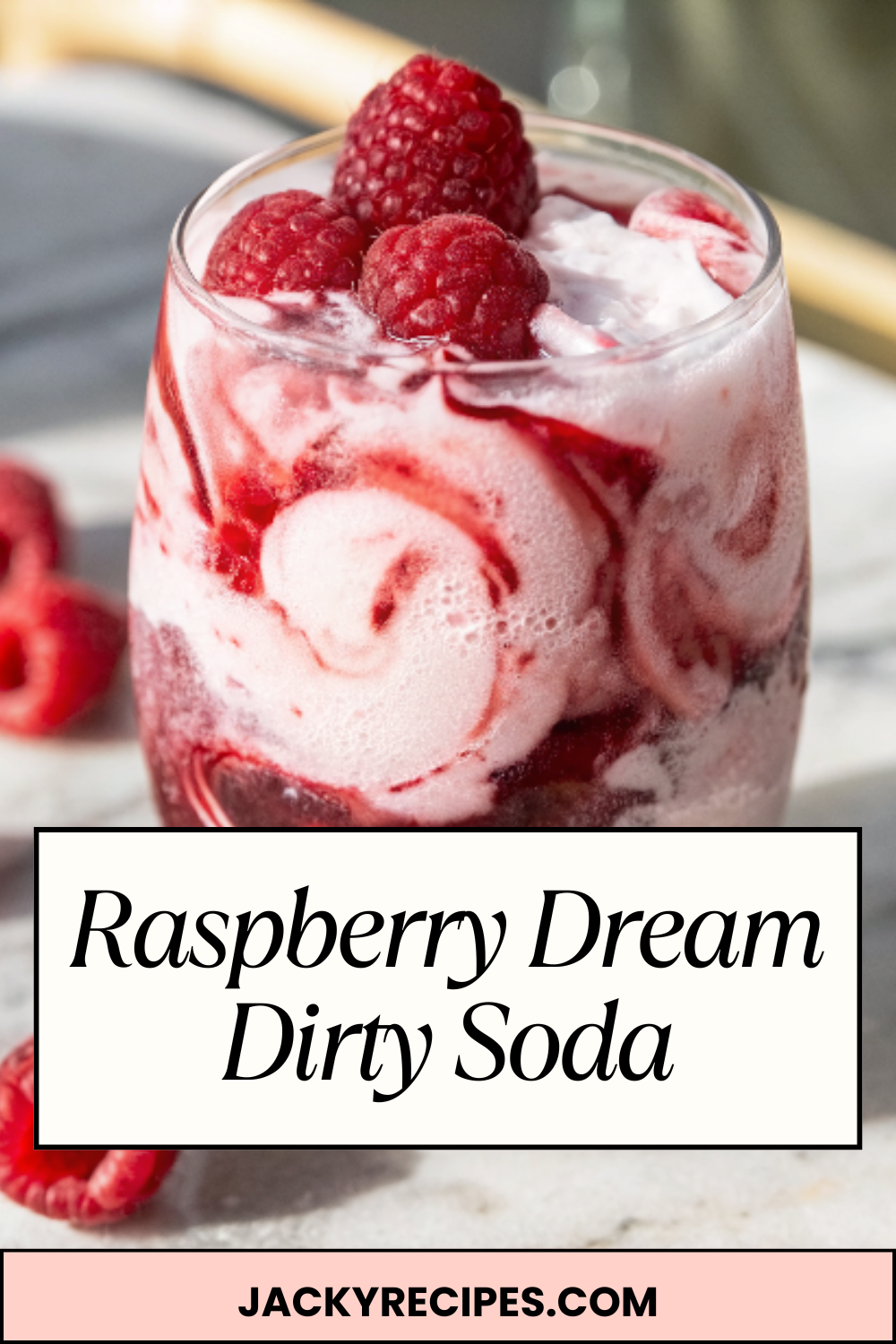 Raspberry Dream Dirty Soda – Creamy, Fizzy & Perfectly Sweet With a Berry Twist